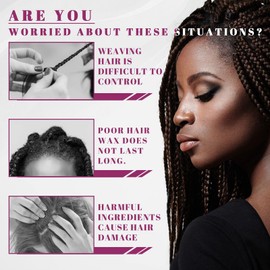 Natural Styling Cream Styling Product for Strongly Defined Curls, Moisturising Twist & Lock Gel, Gel with Extreme Hold for Dry, Wavy, Curly or Frizzy Hair