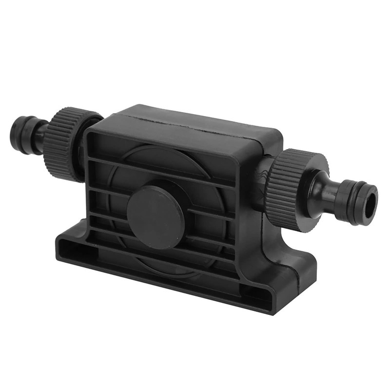 Acouto Portable Drill-Powered Pump, Black, Submersible, Engineering Plastics, Drill Pump