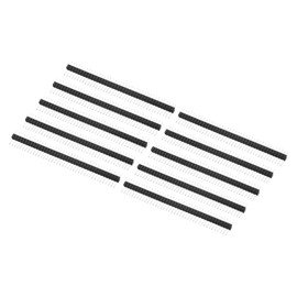 PATIKIL DIP Pin Header Single Row 40P 1.27mm Pitch for PCB GOLD PLATING Pack of 10