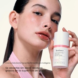 BIODANCE Crema de péptidos de colágeno que perfecciona los poros, hidratante, regordecedora, cuidado de los poros, hidratante facial reafirmante, cuid