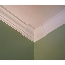 Crown Molding Corner Deco Inside Fits 4 5/8 Inch Crown Molding