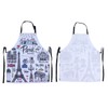Multifunction Work Apron Adjustable Sleeveless Apron for Garden Cleaning Restaurant