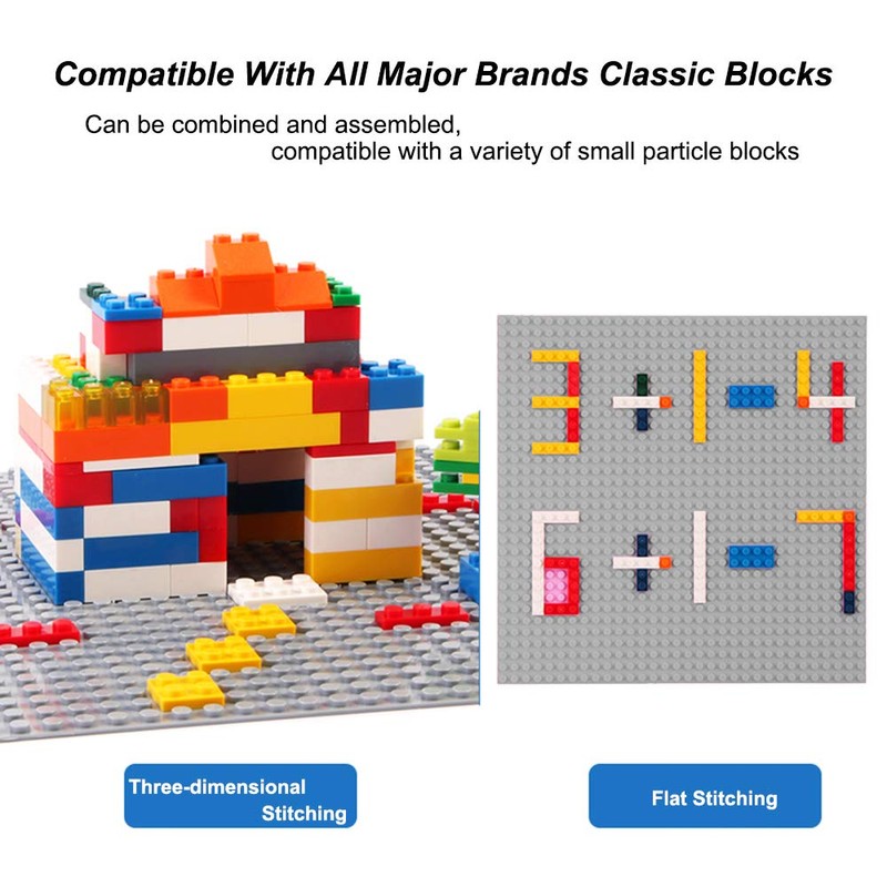 LVHERO Classic Baseplates Building Plates for Building Bricks 100% Compatible