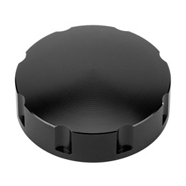 Aluminum Fuel Tank Cap Cover Modified Accessory Fit for Piaggio Vespa GTS GTV LX Primavera SprintBlack