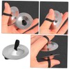 Kisangel Small Finger Cymbals for Percussion Instrument with Rope for