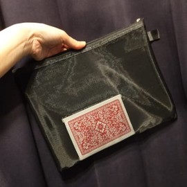 Magic Magician Bag (Magic that suddenly appears in empty mesh bags! You can use coffee cans, playing cards, treats and whatever you like!