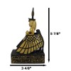 Classical Egyptian Golden Goddess Iset Isis Ra Nursing Horus Baby