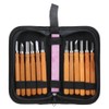 12Pcs Woodcut Knife Set Hand Wood Carving Chisels DIY Woodworking
