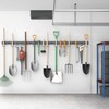 TORACK Plastic Wall Mounted Mop and Broom Holder, Garden Tools