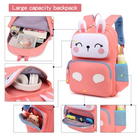 SIVENKE Children's Backpack Boys Kids Backpack Daypack School Bag Backpacks School Bag for Boys Girls, pink, youthful