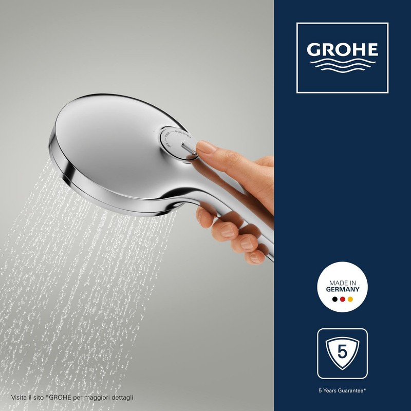 GROHE Vitalio Joy+ 120 Set Doccia con doccetta a mano