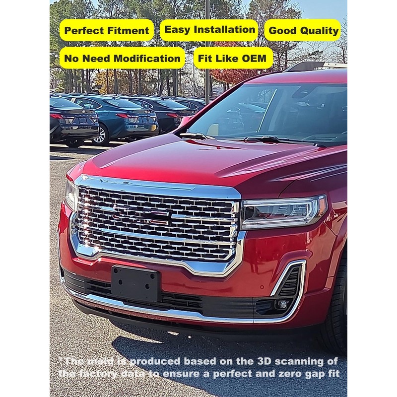 FASTCHE Front License Plate Frame Compatible with 2020 2021 2022
