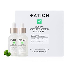 FATION NOSCA9 Trouble Serum S  Suero hidratante de cica kbeauty para el rostro con centella asitica, pantenol y extracto de manzana  Suero facial...  