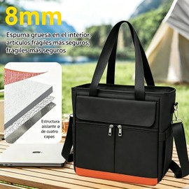 Bolsa Térmica de Almuerzo, Grande Lonchera para Hombre Portátil para Adulto