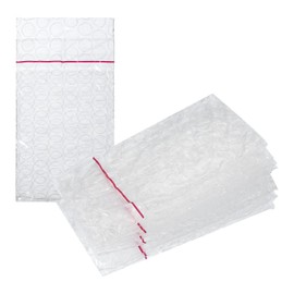 sourcing map Self Sealing Bubble Pouch Wrap Bags Cushioning Bags 3.15 + 1.18 x 2.36" Double Wall Thickening Shockproof Foam Protective for Moving Shipping Packing Storage (Pack of 300, Clear)