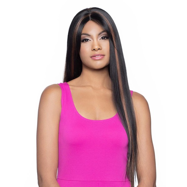 Foxy Lady Korey Wig 4x4 Lace - Color 99J