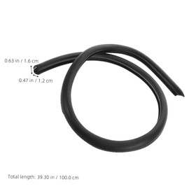 ULTECHNOVO Car Door Seal Strip Flexible Rubber Insulation for Soundproofing Weather Stripping for Car Doors and Windows Enhanced Comfort Easy Installation Durable Design