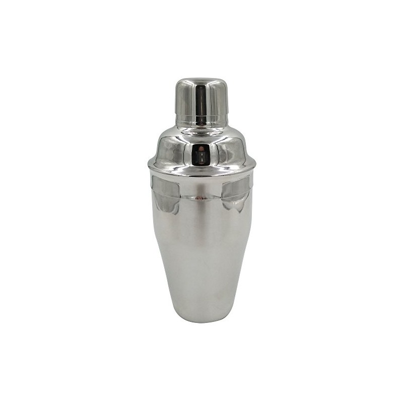 500ml,18oz,Stainless Steel Cocktail Shaker Built in Strainer