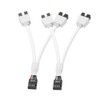 SSSUWP 2 Pack Motherboard 9pin USB2.0 to Dual 9 pin