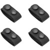 TACNEX Duty Belt Keepers w/Double Snaps for 1.5"/1.75"/ 2"/2.25" Wide