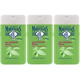Le Petit Marseillais Duschgel mit Mandelmilch 3 x 250 ml aus Frankreich