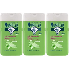 Le Petit Marseillais Duschgel mit Mandelmilch 3 x 250 ml aus Frankreich