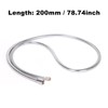Ruimou Kitchen Faucet Pull Out Hose Stainless Steel Plated(M15&G1/2) 78inch