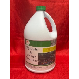 Pond Essentials pond algaecide + water clarifier 1gal  fountains ponds algicide