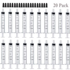 3ml Syringe-s with Caps (20pcs) for Pets or Industrial & Scientific