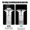 Bathroom Sink Stopper Hair Catcher,Timnamy Drain Filter,Pop up Sink Drain