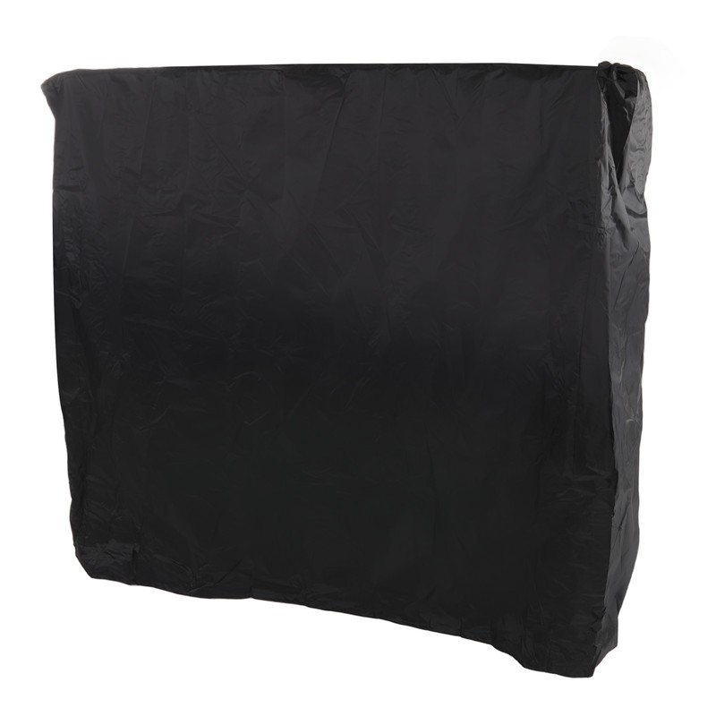 Ping Pong Table Cover Black Zippered 210 Silver Coated Waterproof