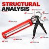 360° Rotating Manual Caulking Gun for Silicone Sealant and Home