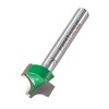 Trend CraftPro Ovolo Rounded Over Router Cutter Bit, 1/4 Inch