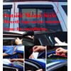 Smoke Tinted Window Visors Vent Sun Shade Rain Wind Guards