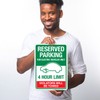 Reserved Parking for Electric Vehicles Only 4 Hour Limit Violators