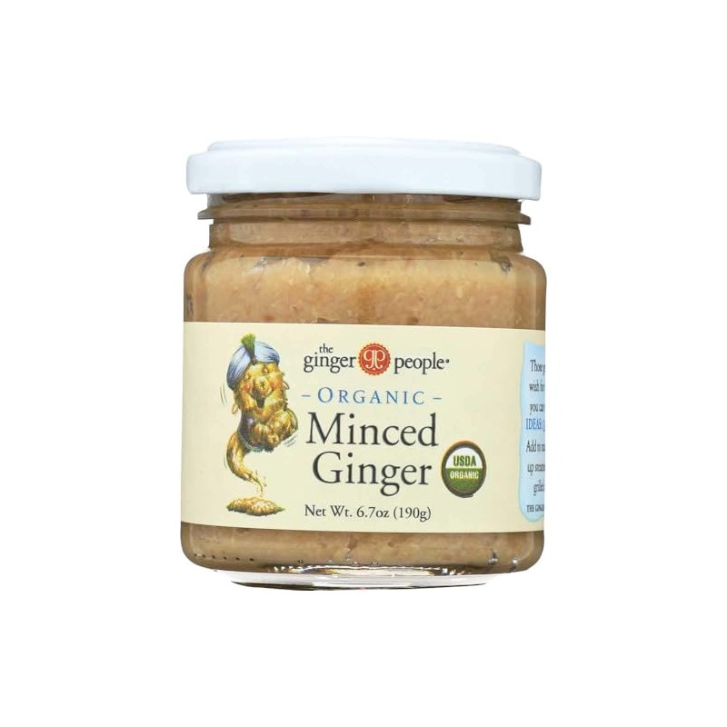 Ginger People Minced Ginger, 6.7 Ounce - 12 per case.
