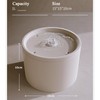 Ceramic Cat Water Fountain 33.82oz/1L Automatic Super Silent Pet Drinking