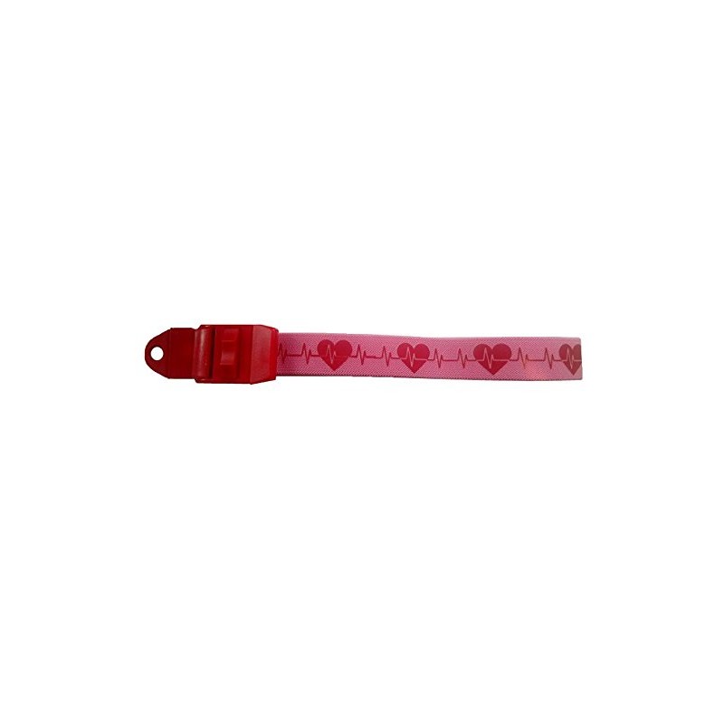 Pink Heart/ECG Tourniquet - Quick and Slow Release - Latex