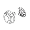 Delta Faucet RP72572SS Cassidy Temperature Knob and Cover, Stainless