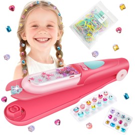 Gosuoa Hair Gem Stamper, Bling Hair Jewels Hair Bedazzler for Girls 3-12