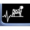 Dapple Boer Goat Lifeline Sticker OS 178 8" window decal