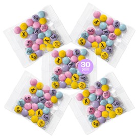 M&M’S WORLD Milk Chocolate Party Favors (30 Pack), Printed M&M'S With Fun Easter Themed Icons, Perfect For Celebrations & Gatherings, Egg Hunts & More
