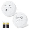 Geevon Water Leak Detectors - 100dB Alarm Sensors for Home