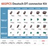 GKG Deutsch Connector Kit, 2 3 4 6 8 12