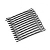 JQ Black bobby pins 24P hair fixing pins hair clips hair bobby pins fixing pins hair accessories / 검정색 실핀 24P 머리고정핀 머리삔 헤어실핀 고정삔 헤어액세서리