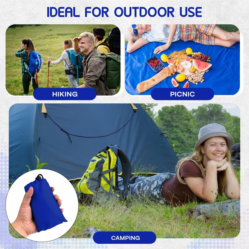 Generise Waterproof Picnic Blanket Picnic Mat for Garden, Beach and