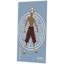 Avatar The Last Airbender Aang Metal Wall Art - Fun Aang Wall Decor for Bedroom or Movie Room