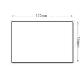 V Safety Fire Alarm Do Not Switch Off - Landscape 300 x 200 mm - 2mm Rigid Plastic Safety Sign