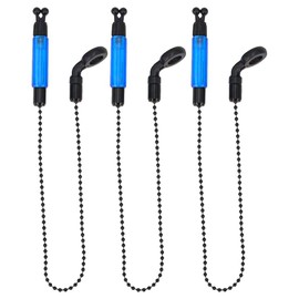 Tiardey 3PCS Bite Indicator Portable Bobbins Hangers Outdoor Tackle Light Bobbins Hangers Accessories(Blue)