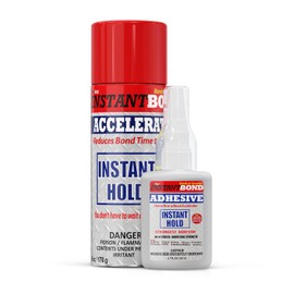 Instant Bond Super Fast Strongest Glue & Accelerator Small Kit 50ml/170g(1)